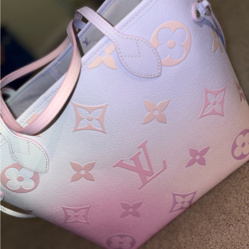 Louis Vuitton Neverful sunrise pastel unicorn 🦄